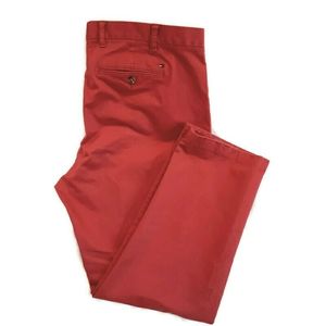 Men's Tommy Hilfiger Red Pants 40x30